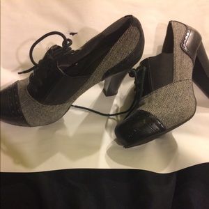 Apt 9 ~ Tweed heels.